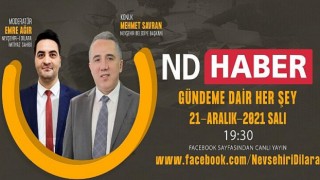 Başkan Savran, ND Haber’de Ağır’ın Konuğu Olacak