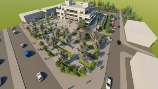 İzmir Büyükşehir Belediyesi’nden Dikili’ye modern hizmet binası