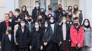 Lise öğrencileri Sosyal Güvenlik Kurumunu Ziyaret etti