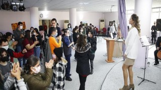 Özel öğrenciler konserde coştu