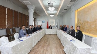 Vali Bilmez, ilçe belediye başkanlarıyla bir araya geldi