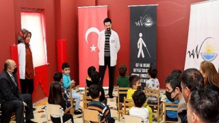 Büyükşehir’den ’Beyaz Baston Haftası’nda Miniklere Farkındalık Eğitimi