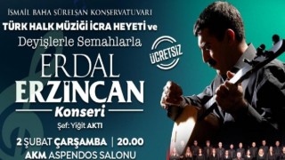 Erdal Erzincan ile türkü dolu gece