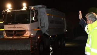 “Karla mücadele çalışmalarımız özverili bir şekilde sürdüreceğiz”