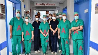 Eşrefpaşa Hastanesi’nin ameliyathanesi yeniden hizmete alındı