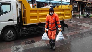 Bağcılar Belediyesi Karla Mücadele Timi sahada