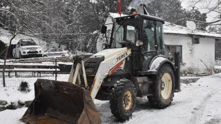 Edremit Belediyesi Kar Nöbetinde