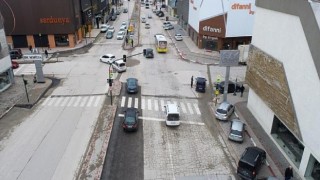 Sanayi Bölgesinde Tek Yön Uygulamaları Başladı