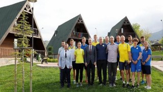 İnegöl Belediyesi’nin Konuğu Olan Ukraynalı Sporcular Türkiye’den Ayrıldı