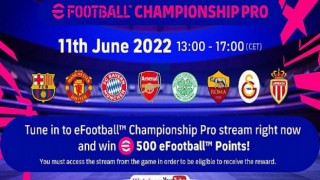 eFootball™ Championship Pro 2022’ye Katılacak 8 Kulüp Arasında Galatasaray Da Var!