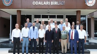 Başkan Böcek AESOB’u ziyaret etti