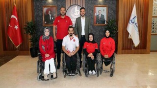 Engelli milli sporcular Tunus yolcusu