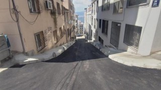 Konak yollarında tam gaz asfalt seferberliği