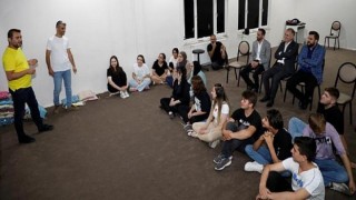 Şehir Tiyatrosu Doğaçlama Spor Eğitiminden Geçti