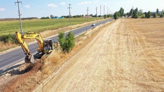 Bir hayal daha hayata geçiyor: Yeni bisiklet yolu için kazma vuruldu