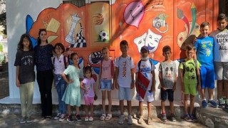 Karaburunlu Çocuklar Yaz Okulu’nda pek keyifli