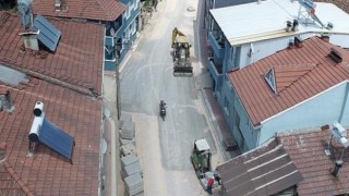 Kurşunlu Mahallesinde Üstyapı Çalışmaları Tamamlanıyor