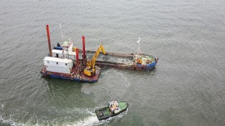 Bostanlı Deresi’nde dip tarama çalışmaları sürüyor