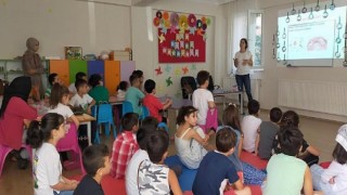 Canik’te Çocuklara Sağlıklı Yaşam Eğitimi