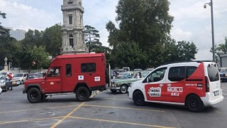 İstanbul’un kalbi Dolmabahçe’de İpek Yolu Rallisi heyecanı yaşandı