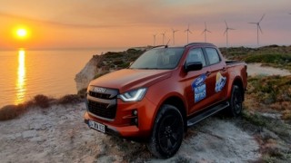 Isuzu D-Max, Ege’de kuzeyden güneye rüzgârın rotası ile ilerliyor
