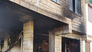 Aydın Büyükşehir Belediyesi İtfaiyesi’nden Güzelçamlı’daki yangına müdahale