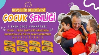 Çocuklar bu şenlik sizler için