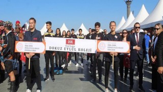Dokuz Eylül Koleji, İzmir’in kurtuluşunu coşkuyla kutladı