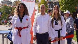 Keçiören Avrupa spor haftası etkinliklerine sahne oldu