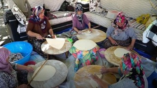 Mustafakemalpaşa’lı kadınlar imece usulü kışlık hazırlıklarına başladı