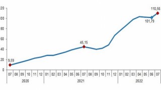 TÜİK İnşaat maliyet endeksi yıllık yüzde 114,74, aylık yüzde 6,46 arttı