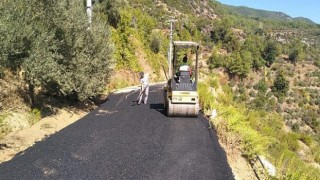 Alanya’nın kırsal yollarında kış hazırlıkları sürüyor