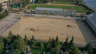 Alparslan Türkeş Spor Kompleksi’nde çalışmalar sürüyor