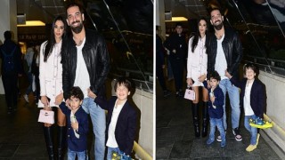 Arda Turan, büyük oğlu Hamza Arda’nın doğum gününü Kanyon USLA’da kutladı.