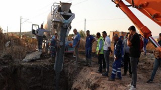 Arıza giderildi, hatta su verilmeye başlandı