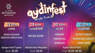 Aydın Büyükşehir Belediyesi Cumhuriyet Coşkusunu AYDINFEST İle Birlikte Kutlayacak