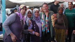 Başkan Çerçioğlu’ndan Koçarlı Pazarı’na Ziyaret