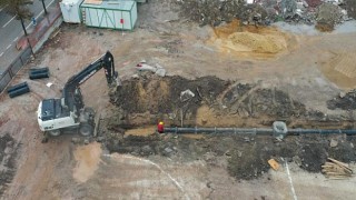 Milli İrade Meydanı’nda yoğun çalışma