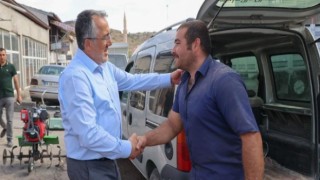 Nevşehir Belediye Başkanı Dr. Mehmet Savran, Yeni Sanayi Sitesi esnaflarını ziyaret etti