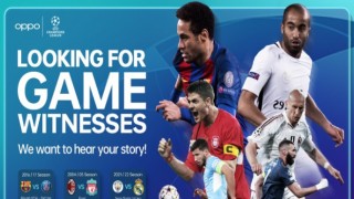 OPPO, UEFA Şampiyonlar Ligi’nin En İlham Veren Üç Maçını Seçti