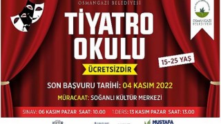 Osmangazi Belediyesi Tiyatro Okulu Başlıyor
