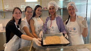 Sağlıklı tarifleri öğrendiler