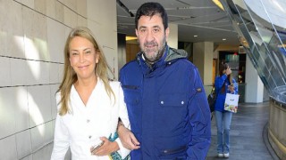 Zen Pırlanta Yönetim Kurulu Başkanı iş insanı Emil Güzeliş ve eşi öğle yemeğindeydi