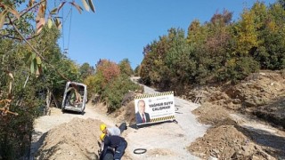 ASAT’tan İbradı’da yağmur suyu çalışması