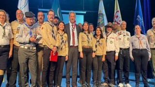 Engelsİzciler Projesi’ne teşekkür plaketi