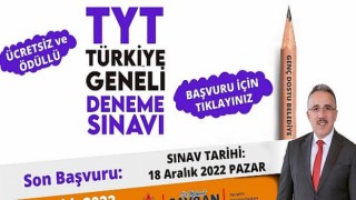 Nevşehir Belediyesi: TYT Deneme Sınavı İçin Kayıtlar Başladı