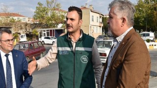 Tarihi köprü ve dere yatağıyla ilgili önemli görüşme