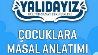 Yalıdayız Kültür Sanat Etkinlikleri Çocuklara Masal Anlatımı İle Başlıyor