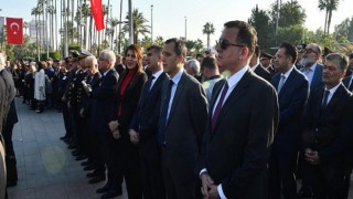 Yenişehir’de Ata’ya saygı duruşu