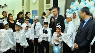 Başkan Özyiğit, özel çocukları sünnet düğünlerinde de yalnız bırakmadı